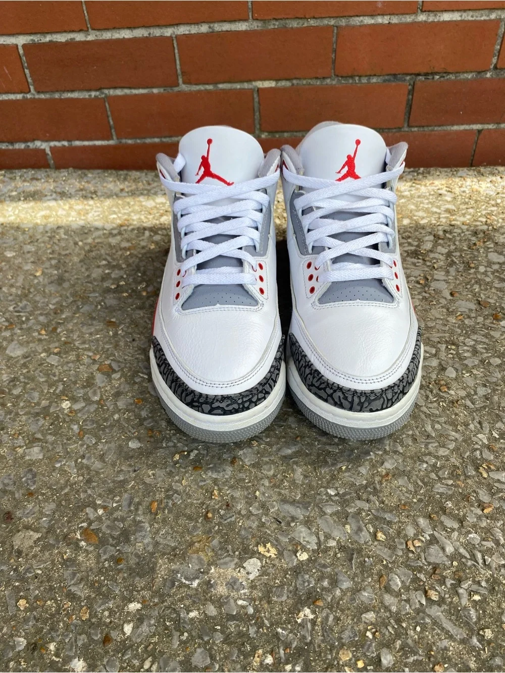 Nike Air Jordan 3 Retro White/Red Men’s Sneakers
